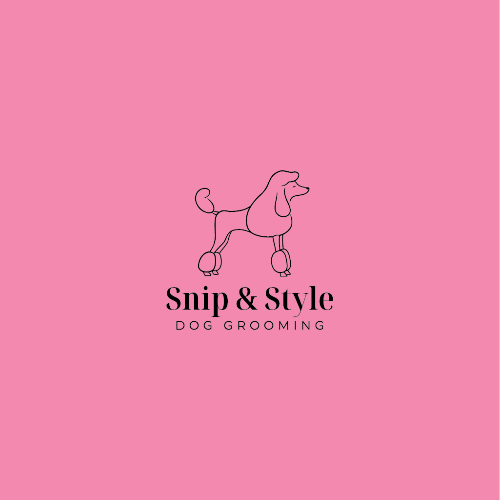 Logo-Design von Jerwin Intac für Snip & Style Dog Grooming | Design #33408020