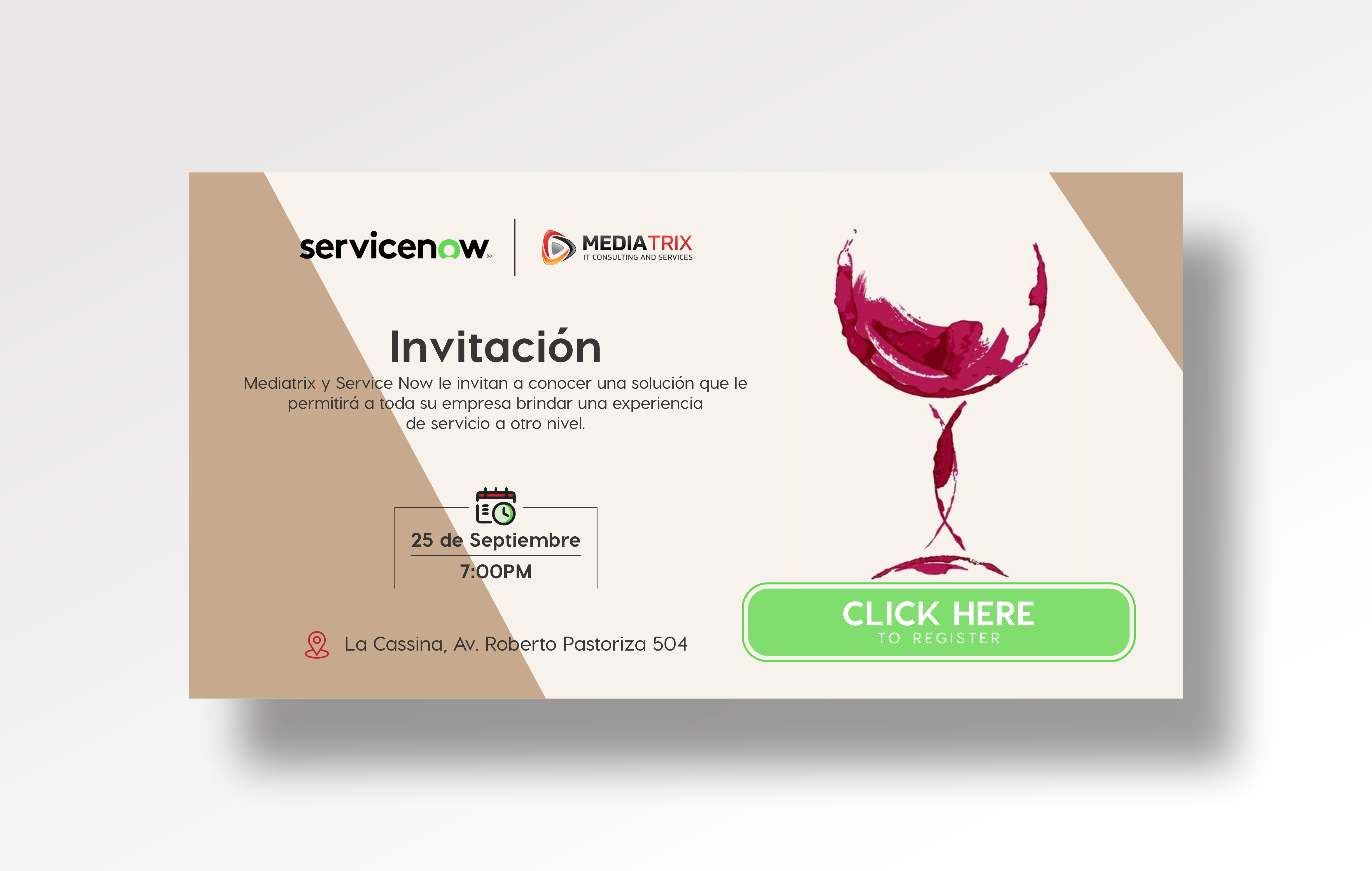 Diseño de Invitación por dadaMEDIA para Mediatrix | Diseño #33450885