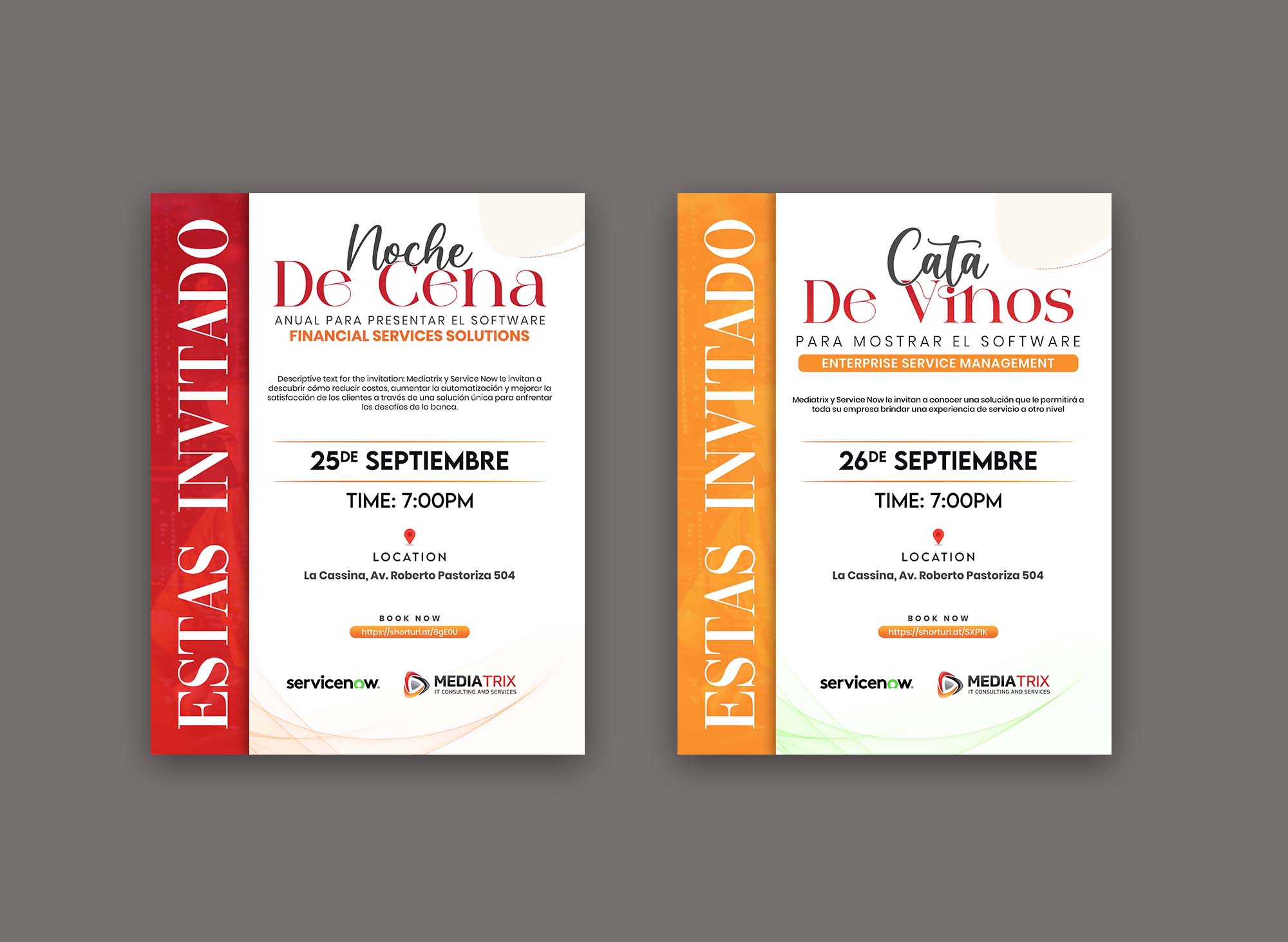 Diseño de Invitación por debdesign para Mediatrix | Diseño #33423687