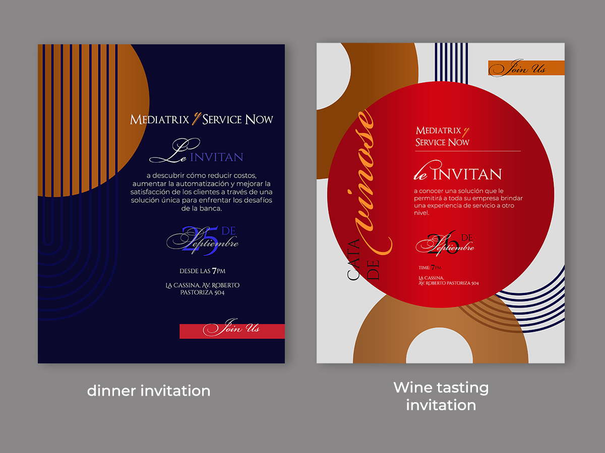 Invitation Design by rug for Mediatrix | Design #33449704