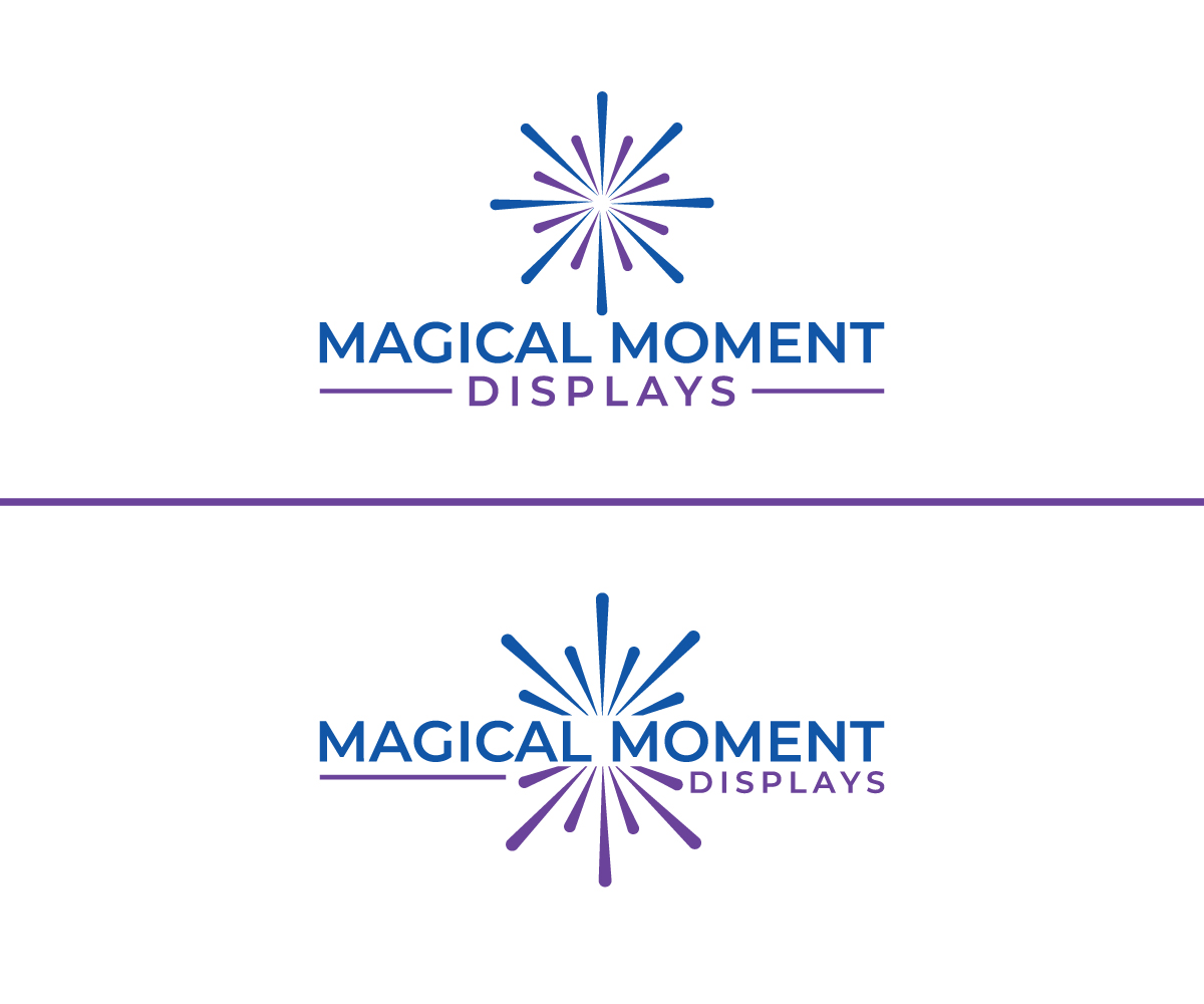 Logo Design by Spark  Design for Magical Moment Displays, LLC | Design #33439234