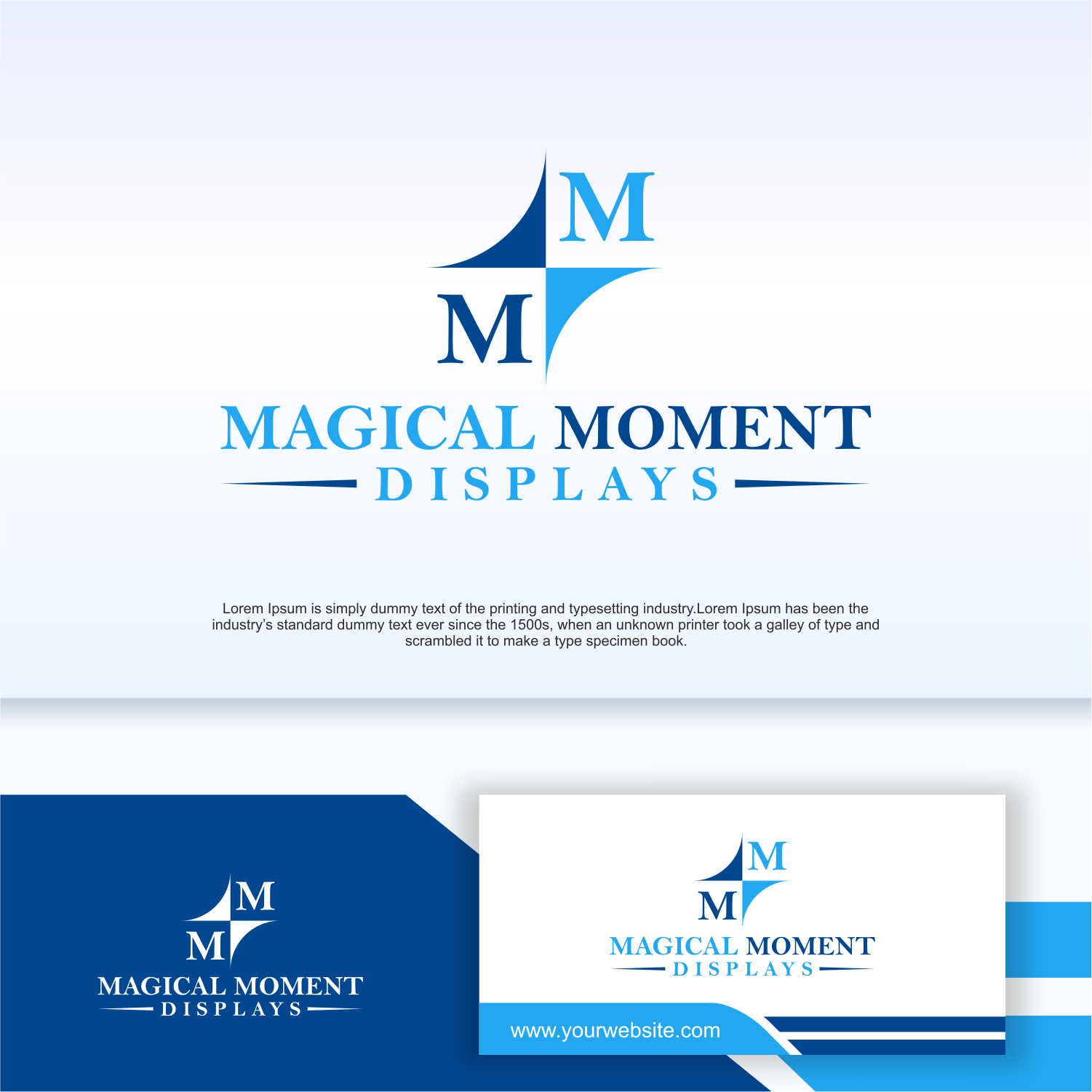 Logo Design by Apache Kretek for Magical Moment Displays, LLC | Design #33416617