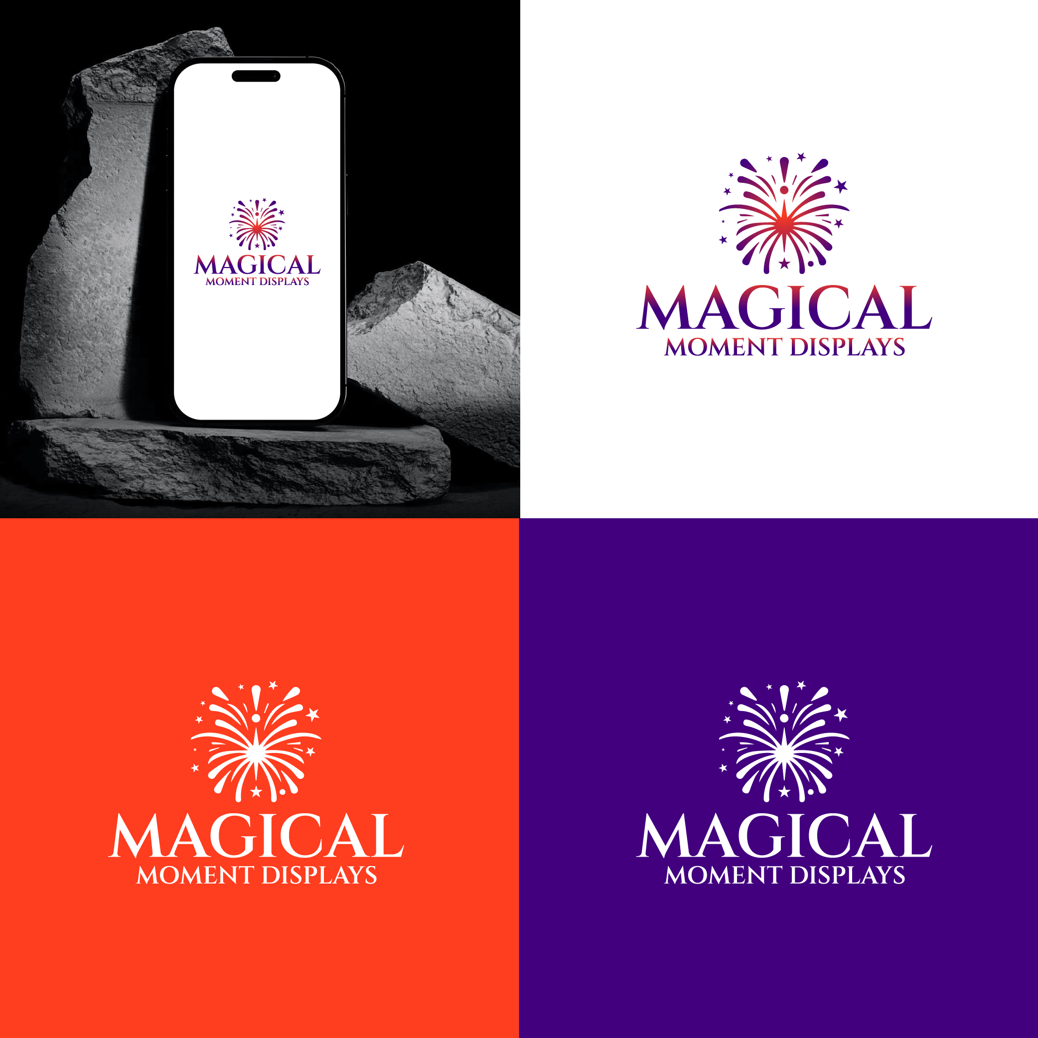 Logo Design by victipedia for Magical Moment Displays, LLC | Design #33421524