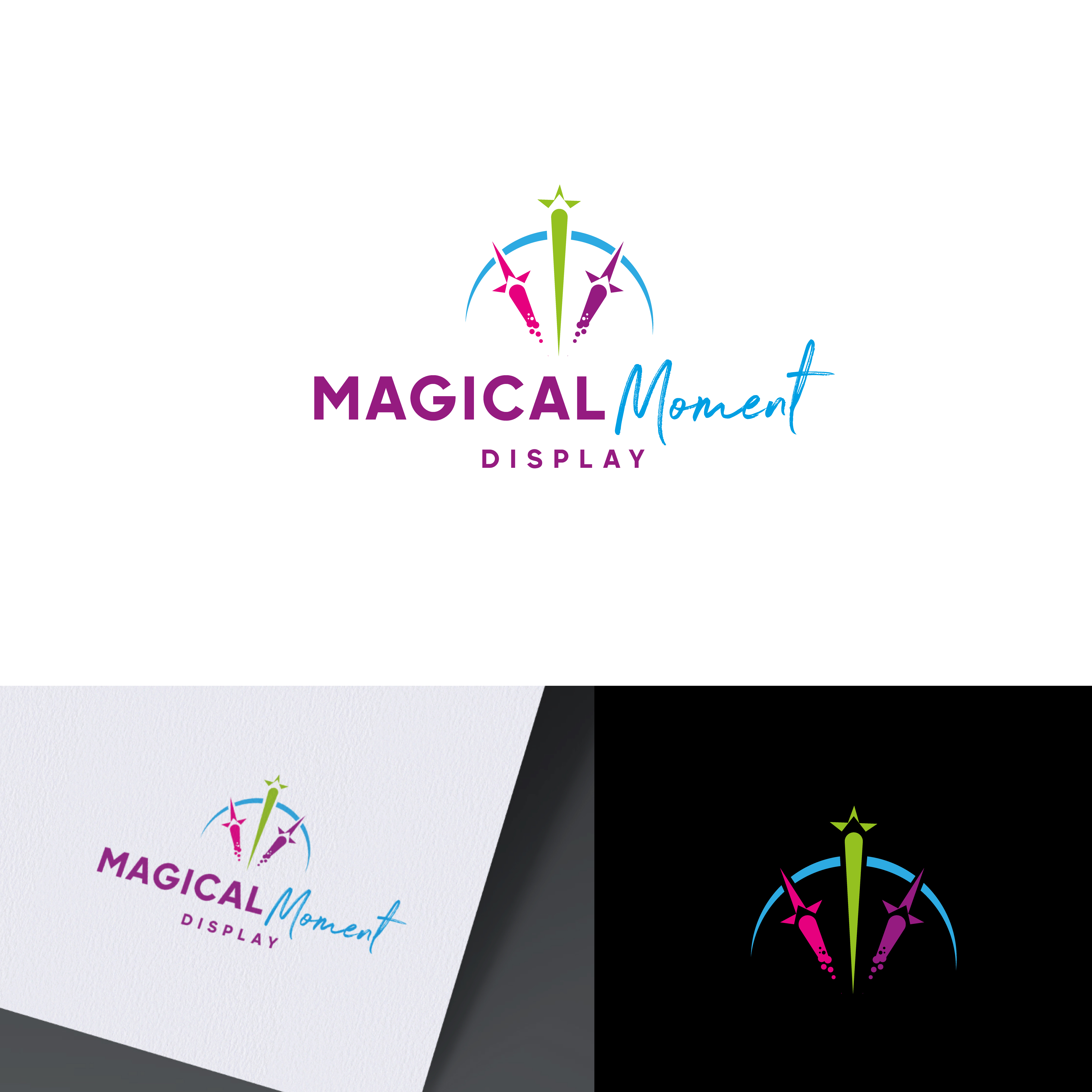 Logo Design by AbhishekkM'24 for Magical Moment Displays, LLC | Design #33451765