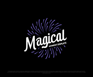 Logo Design by Kayla. for Magical Moment Displays, LLC | Design: #33413481