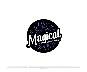 Logo Design by Kayla. for Magical Moment Displays, LLC | Design: #33413501