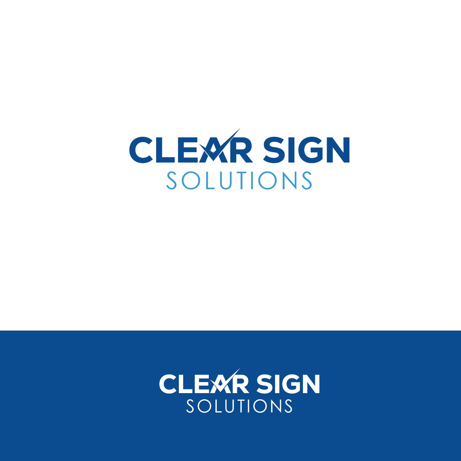 Logo-Design von Rueell Artss für Clear Sign Solutions | Design #33448838