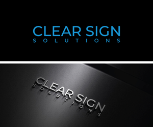 Logo Design by Adi Graphics for Clear Sign Solutions | Design: #33421025