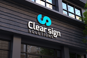 Logo Design by Kavth for Clear Sign Solutions | Design: #33446310