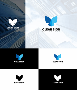 Logo Design by Student_art for Clear Sign Solutions | Design: #33455745
