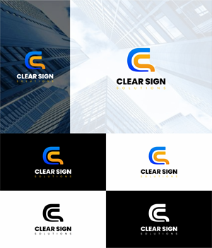 Logo Design by Student_art for Clear Sign Solutions | Design: #33456238