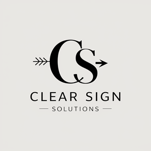 Logo Design by Ar_nisam_usman for Clear Sign Solutions | Design: #33453058