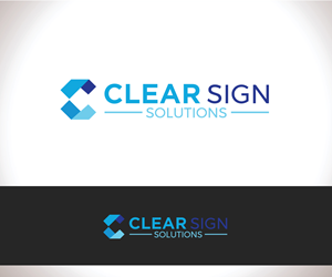 Logo Design by YourLogoMaster for Clear Sign Solutions | Design: #33421012