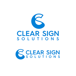 Logo Design by Elrich for Clear Sign Solutions | Design: #33414625