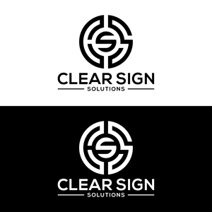 Logo Design by 16surya for Clear Sign Solutions | Design: #33412187