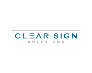 Design de Logo par Zbiz pour Clear Sign Solutions | Design #33429055