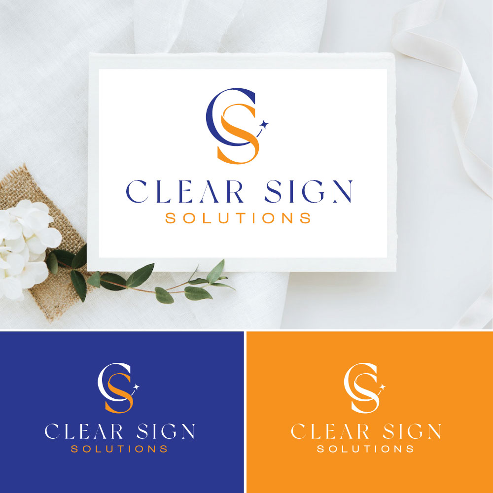 Logo Design by Krold IT Solutions for Clear Sign Solutions | Design #33420006