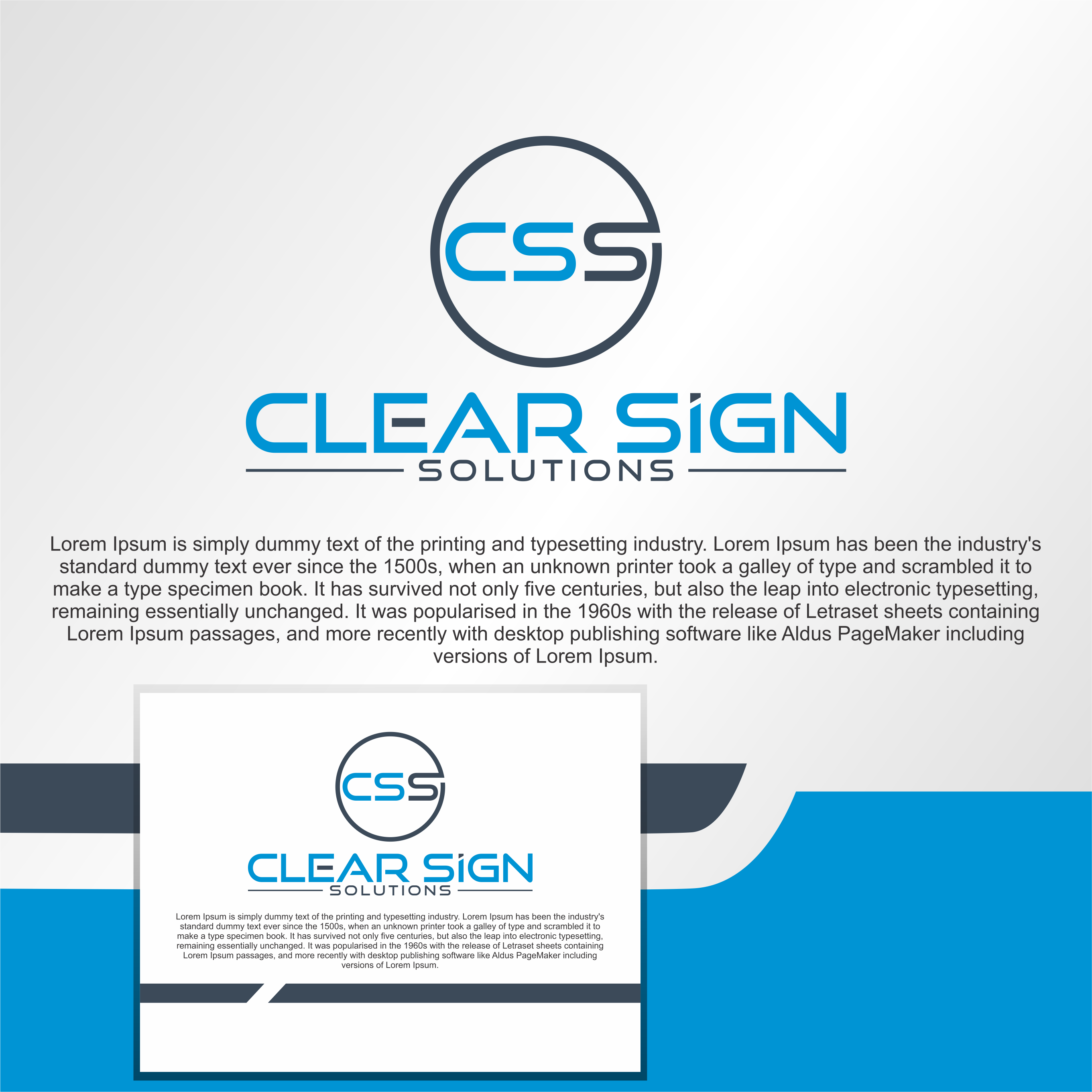 Diseño de Logo por diego costa para Clear Sign Solutions | Diseño #33415551