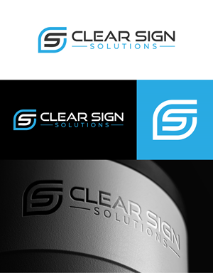 Logo Design by PixelUP Graphics for Clear Sign Solutions | Design: #33413230