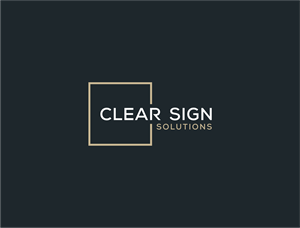 Logo Design by Grafie for Clear Sign Solutions | Design: #33414746