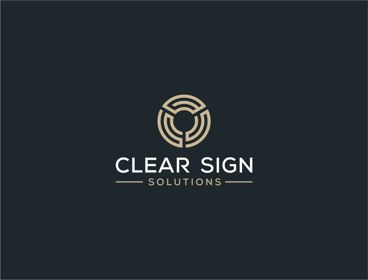 Logo Design by Grafie for Clear Sign Solutions | Design #33414764