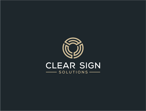 Logo Design by Grafie for Clear Sign Solutions | Design: #33414764