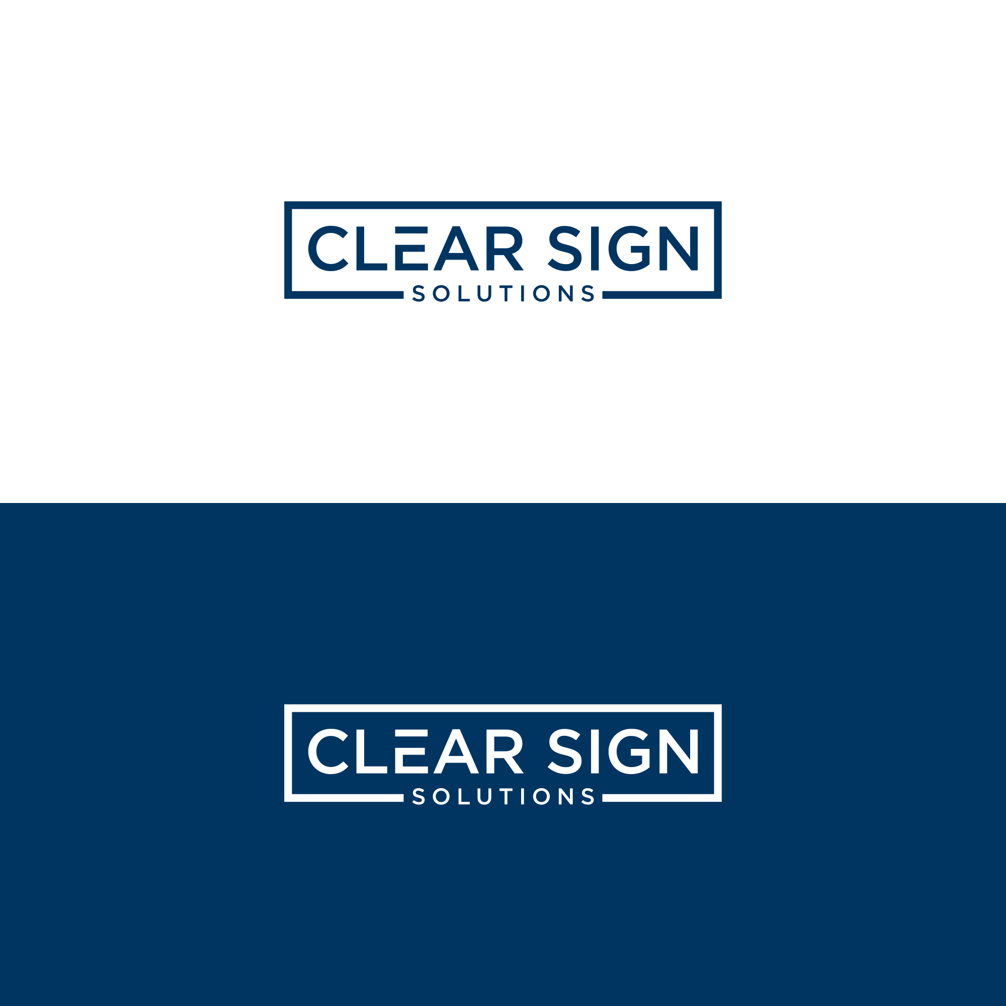 Logo Design by joiyoboyo for Clear Sign Solutions | Design #33439558