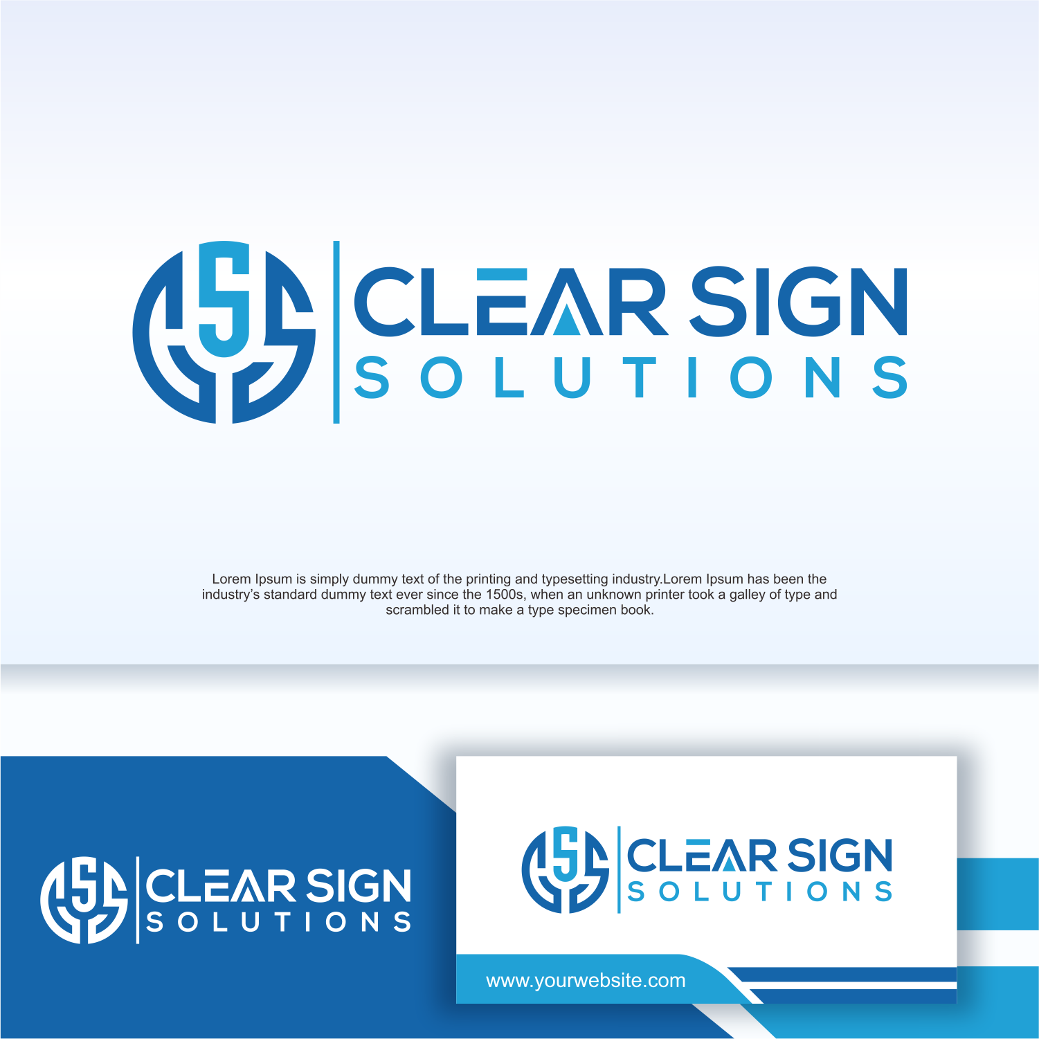 Logo-Design von Apache Kretek für Clear Sign Solutions | Design #33413187
