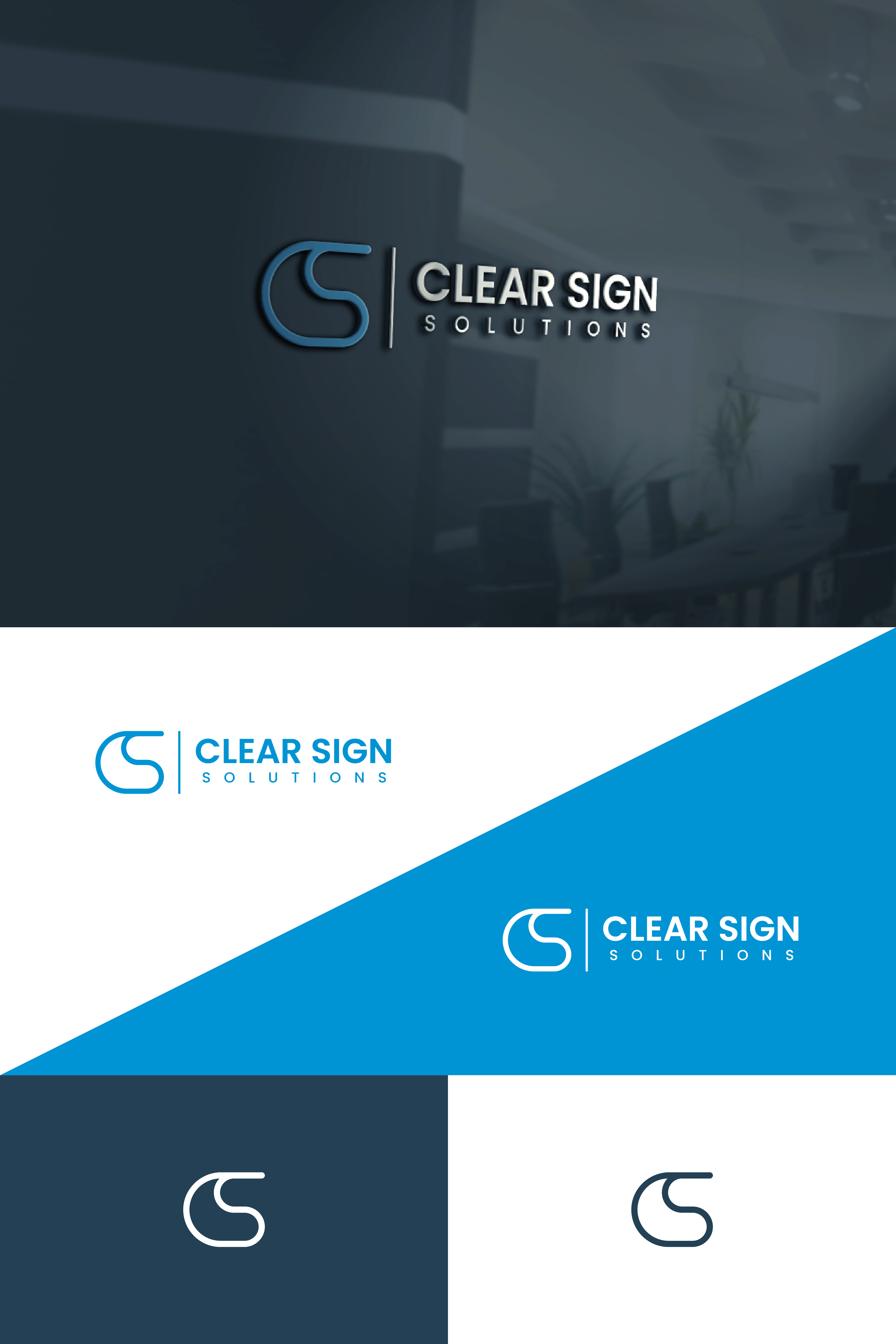 Logo-Design von Boril Std für Clear Sign Solutions | Design #33446960