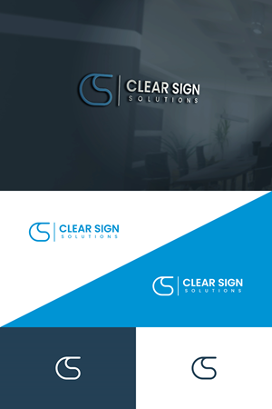 Logo Design by Boril Std for Clear Sign Solutions | Design: #33446960
