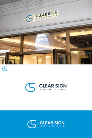 Logo Design by Boril Std for Clear Sign Solutions | Design: #33446962