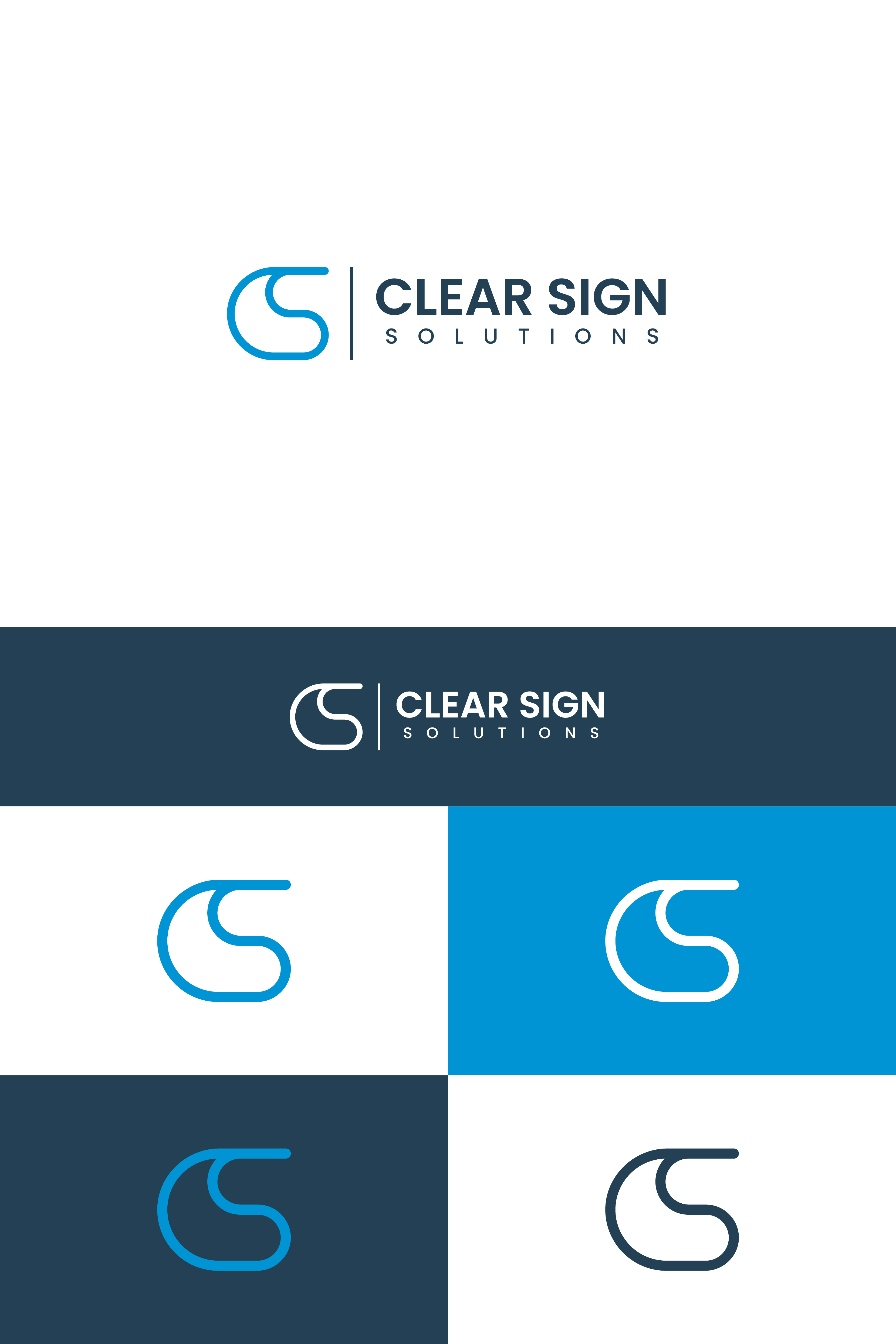 Logo-Design von Boril Std für Clear Sign Solutions | Design #33446963