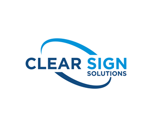 Logo Design by gogastudio for Clear Sign Solutions | Design: #33456090