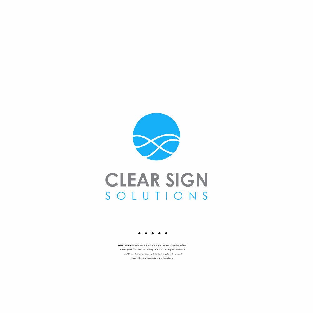 Design de Logo par swallow cox pour Clear Sign Solutions | Design : #33450246
