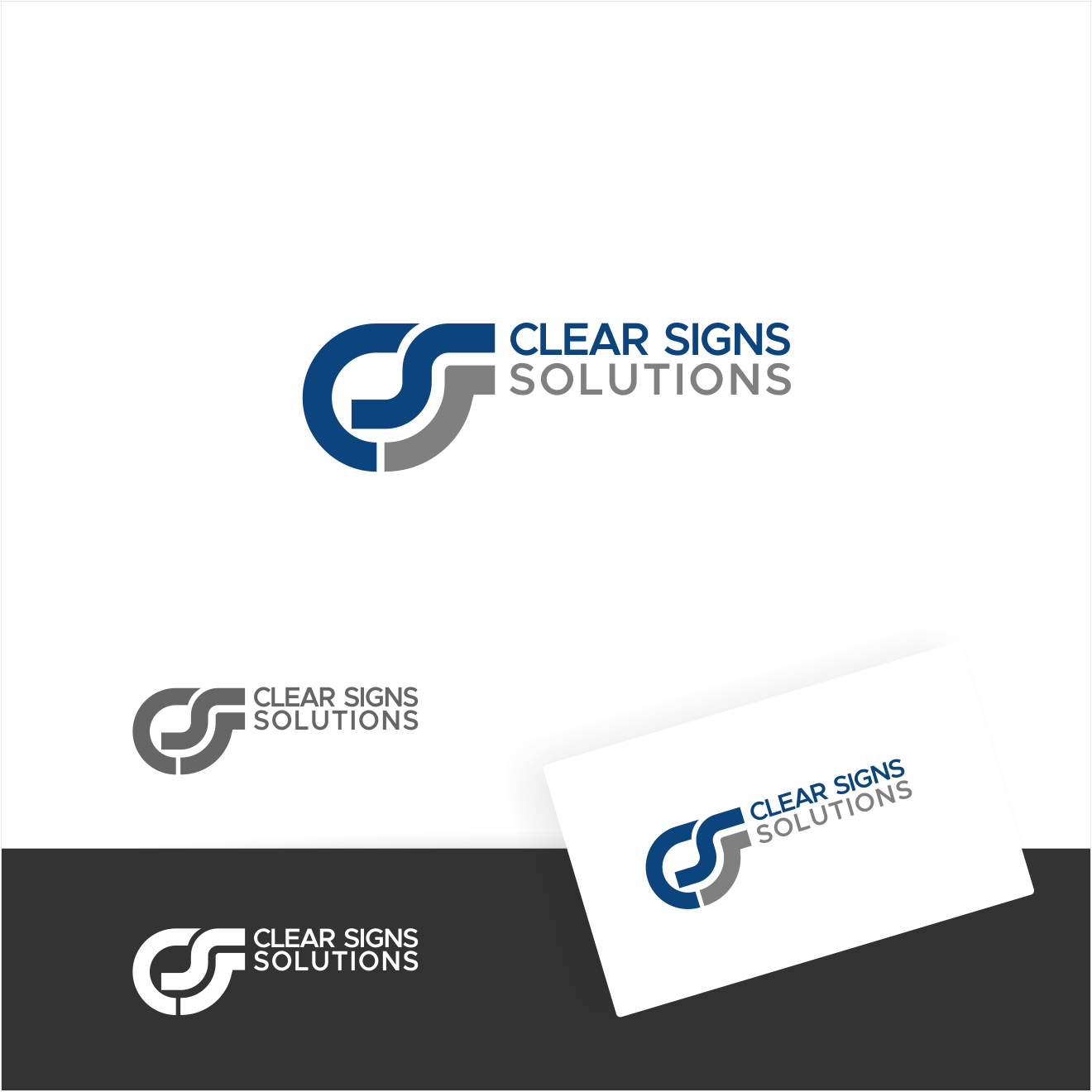 Logo Design by Arham Hidayat for Clear Sign Solutions | Design #33435610