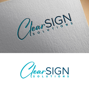 Design de Logo par fly  design pour Clear Sign Solutions | Design : #33418752