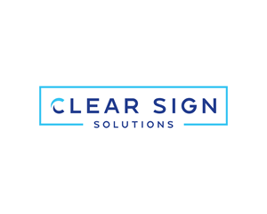 Logo Design by AlexMorisseau for Clear Sign Solutions | Design: #33450715