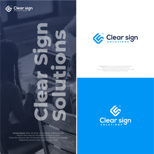 Logo Design by ArtMethadevA for Clear Sign Solutions | Design: #33434980