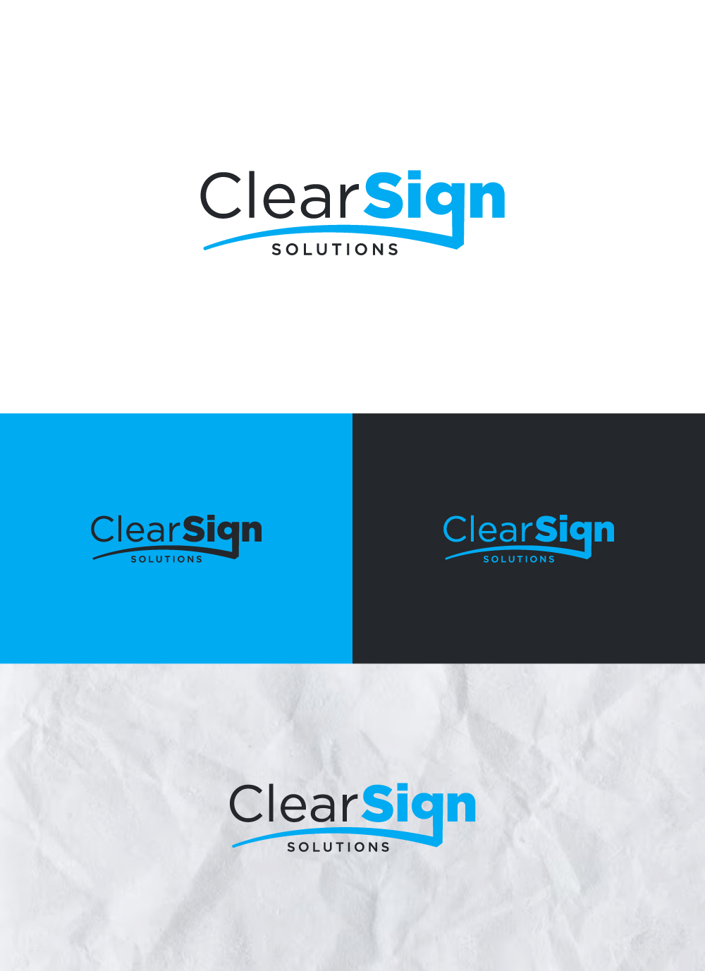 Logo-Design von Kavi negi für Clear Sign Solutions | Design #33412440