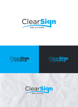 Logo Design by Kavi negi for Clear Sign Solutions | Design: #33412440