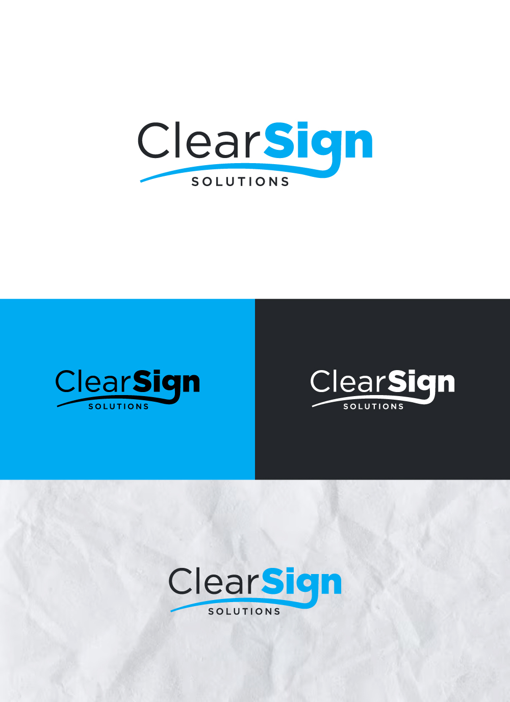 Logo-Design von Kavi negi für Clear Sign Solutions | Design #33412443