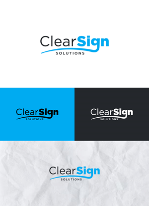 Logo Design by Kavi negi for Clear Sign Solutions | Design: #33412443