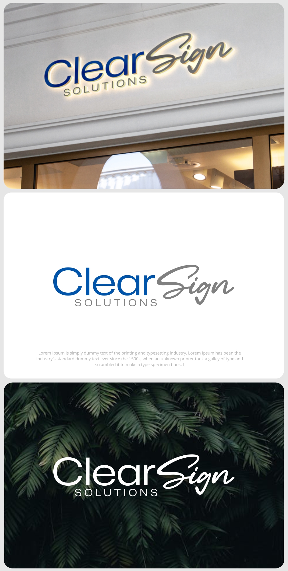 Design de Logo par SigmaStudio pour Clear Sign Solutions | Design #33423177