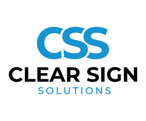 Logo Design by UN for Clear Sign Solutions | Design: #33412557