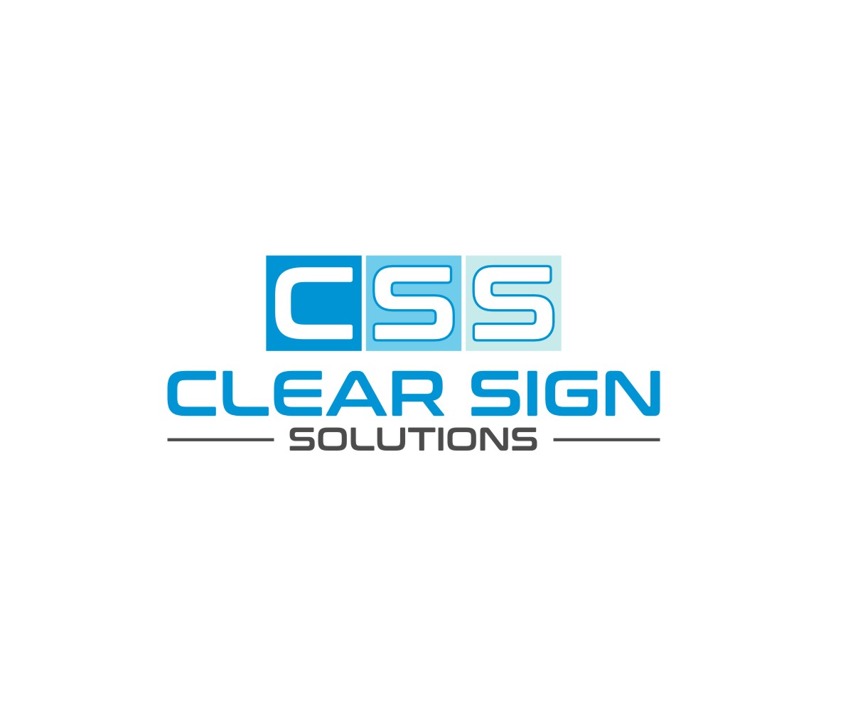 Logo-Design von OrianO-70 für Clear Sign Solutions | Design #33454095