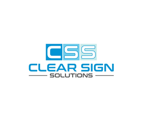 Logo Design by OrianO-70 for Clear Sign Solutions | Design: #33454095