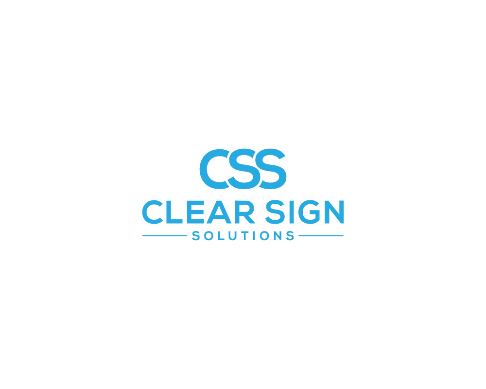 Logo Design by MarkCraft for Clear Sign Solutions | Design #33416233