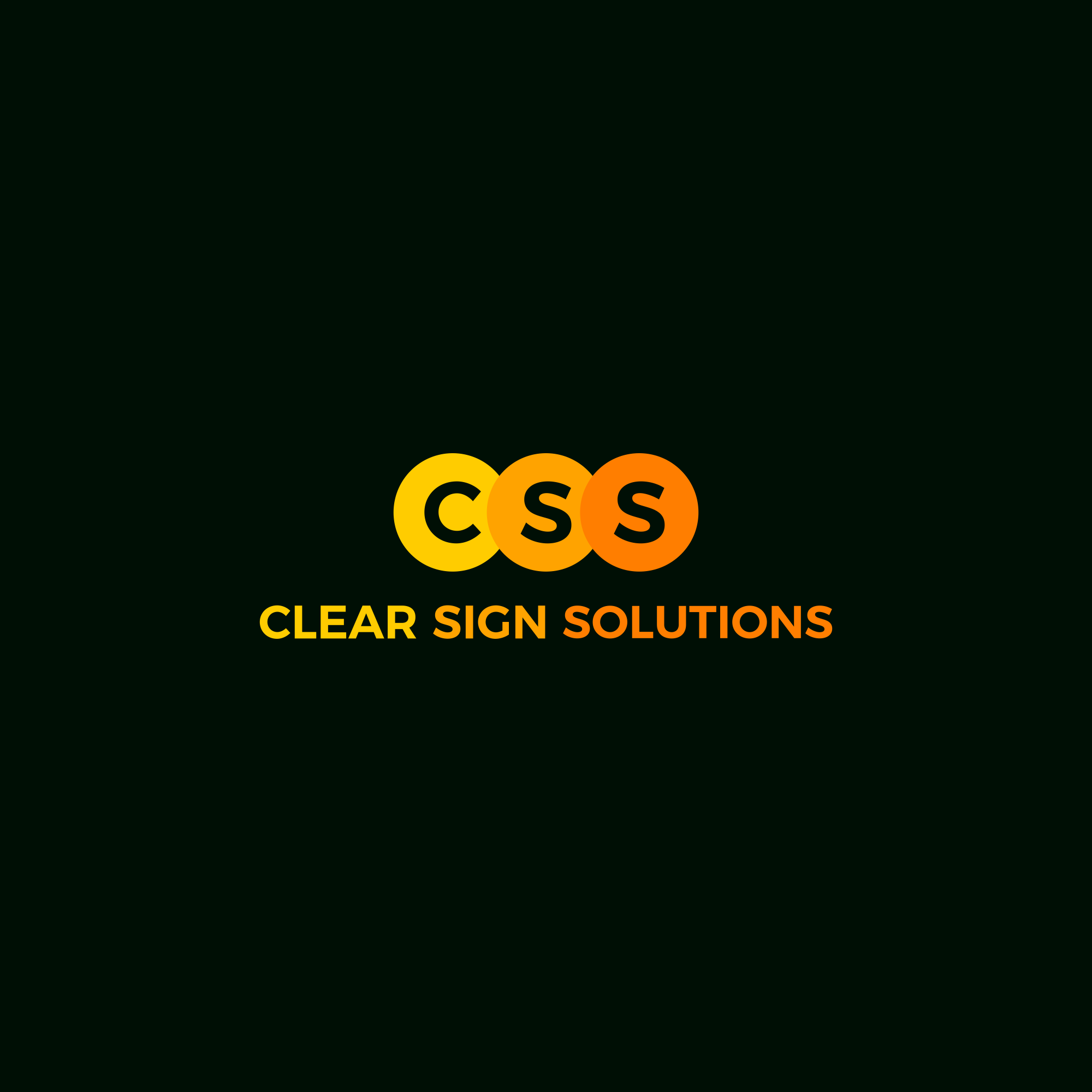 Logo Design by perang for Clear Sign Solutions | Design #33433466