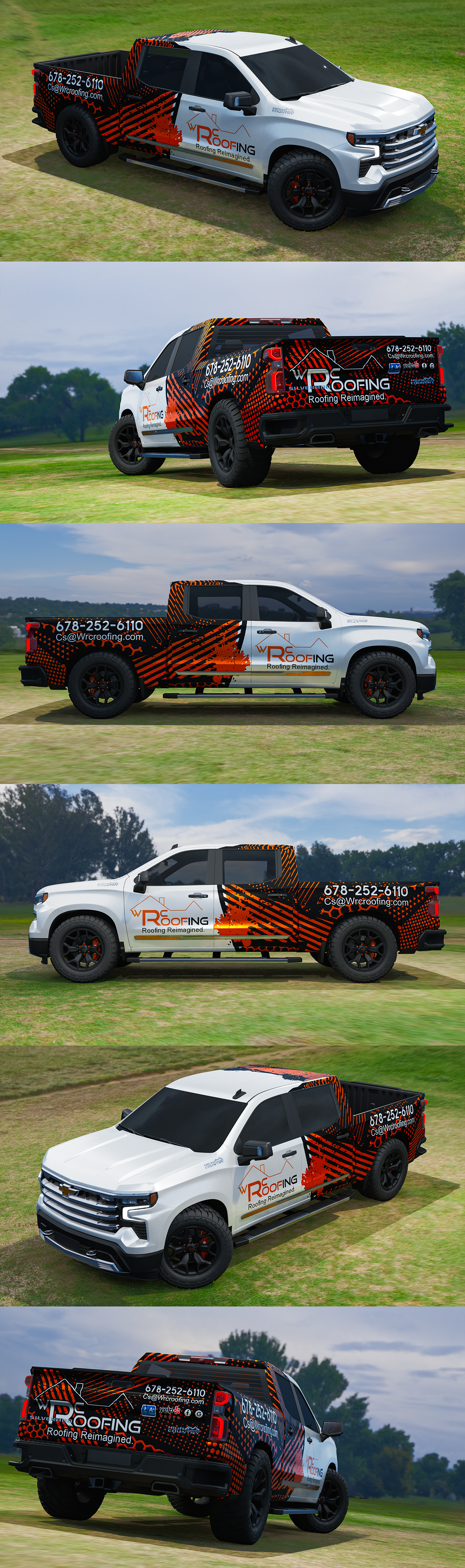 Car Wrap Design by Panji A. for Whitaker Roofing | Design #33433893