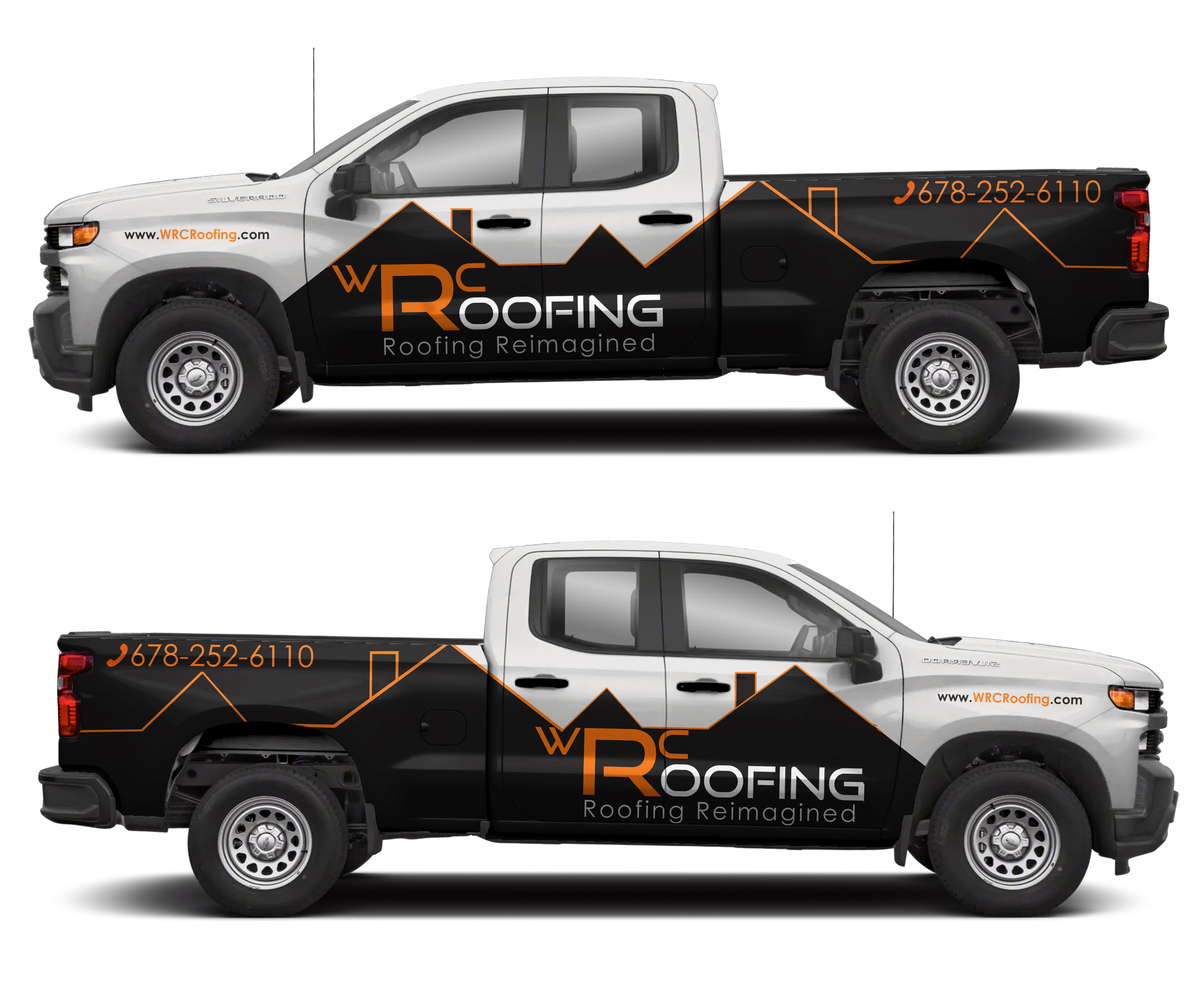 Car Wrap Design by AZ_Studio for Whitaker Roofing | Design #33417163